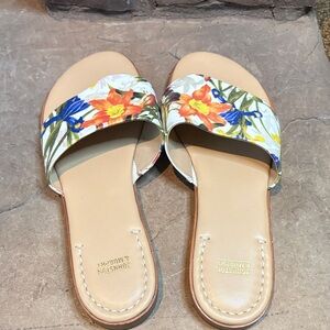 Johnston & Murphy Women's Floral Sandals Size 9.5